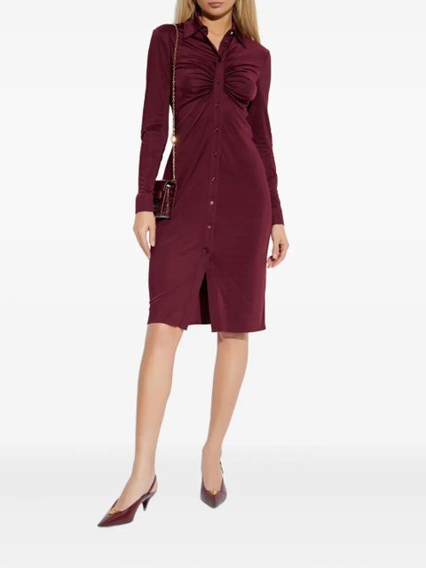 Versace gathered-detail mini dress - zdjęcie produktu nr 2