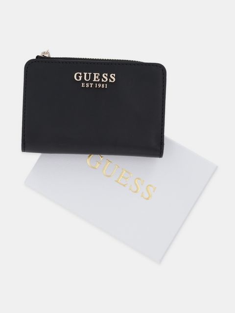 Guess portfel JANE damski kolor czarny SWVG98 91156