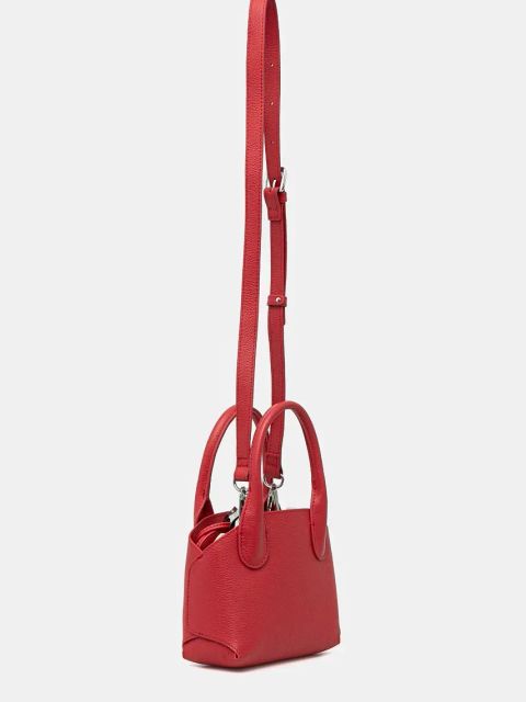 Silvian Heach torebka skórzana FERROVIA kolor czerwony RCP25019BO