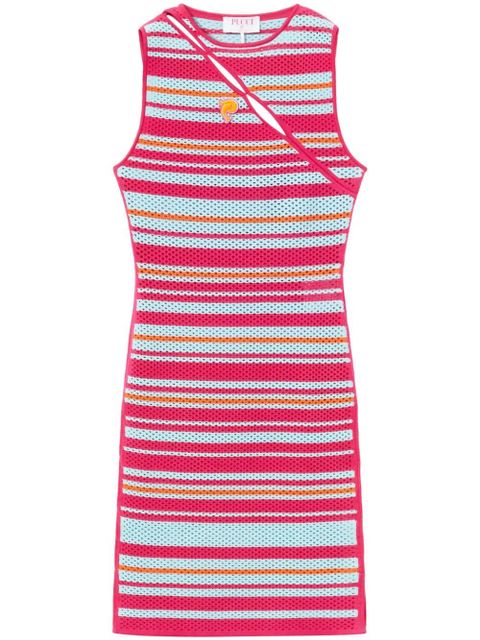 PUCCI striped cut-out mini dress - Pink - zdjęcie produktu nr 1