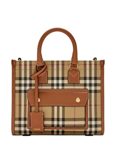 Burberry mini Freya tote bag - Neutrals - zdjęcie produktu nr 1