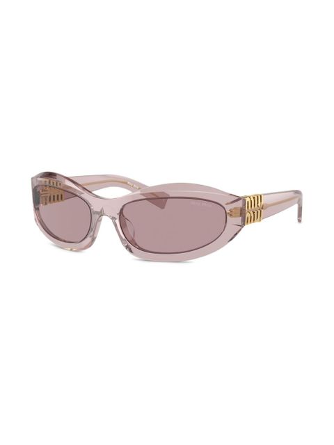 Miu Miu Eyewear Glimpse sunglasses - Purple - zdjęcie produktu nr 2