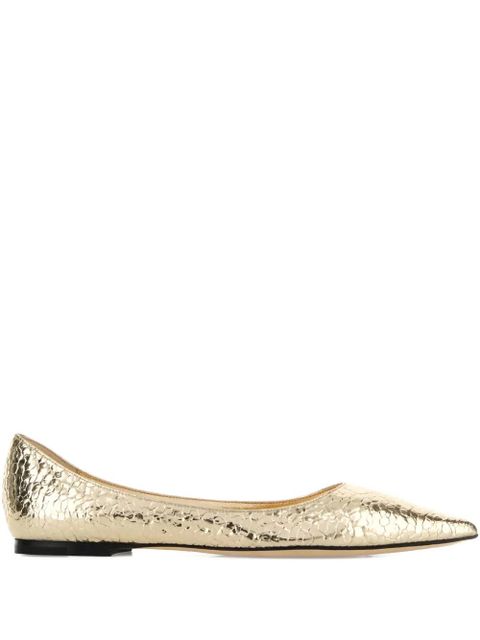 Jimmy Choo Love ballet flats - Gold - zdjęcie produktu nr 1