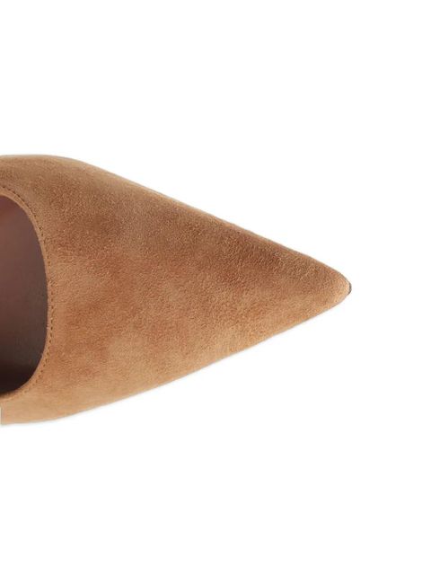 Paris Texas Lidia slingback pointed-toe pumps - Neutrals