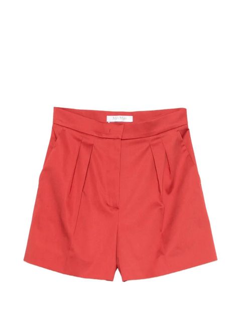 Max Mara pleated shorts - Red - zdjęcie produktu nr 1