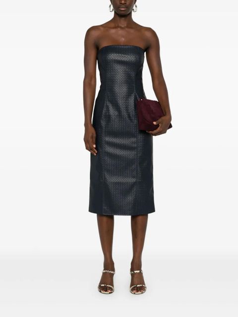 ROTATE BIRGER CHRISTENSEN braided midi dress - Blue - zdjęcie produktu nr 2