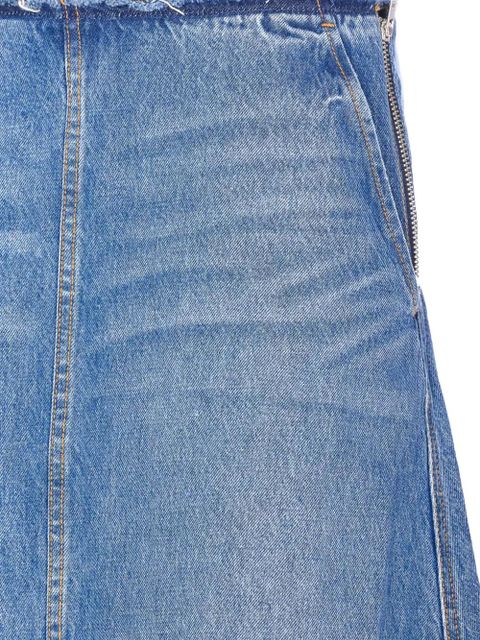 Alexander Wang A-line denim maxi skirt - Blue