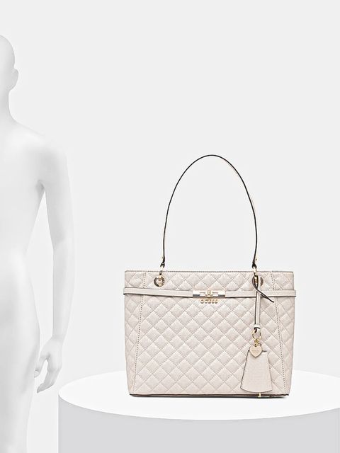 Guess torebka IDRA kolor beżowy HWGG81 57250