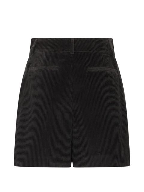 Valentino Garavani corduroy pleated shorts - Black - zdjęcie produktu nr 2