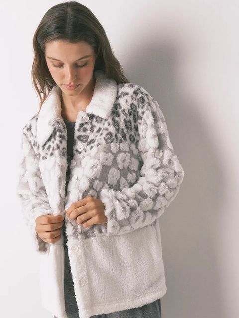 women'secret kurtka koszulowa damskie kolor beżowy przejściowa 4412200 - zdjęcie produktu nr 1