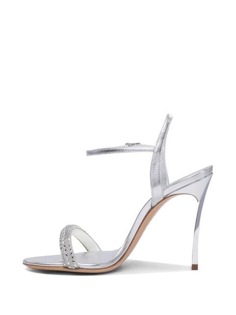 Casadei crystal-embellished sandals - Silver
