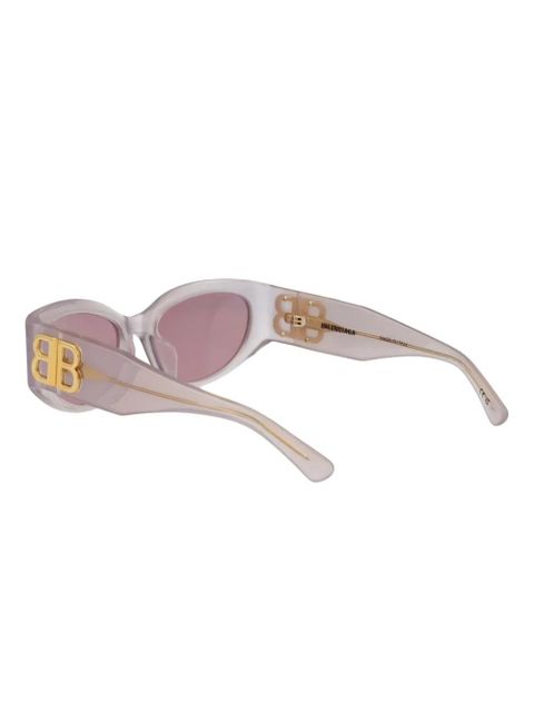 Balenciaga Eyewear cat-eye transparent sunglasses - Pink