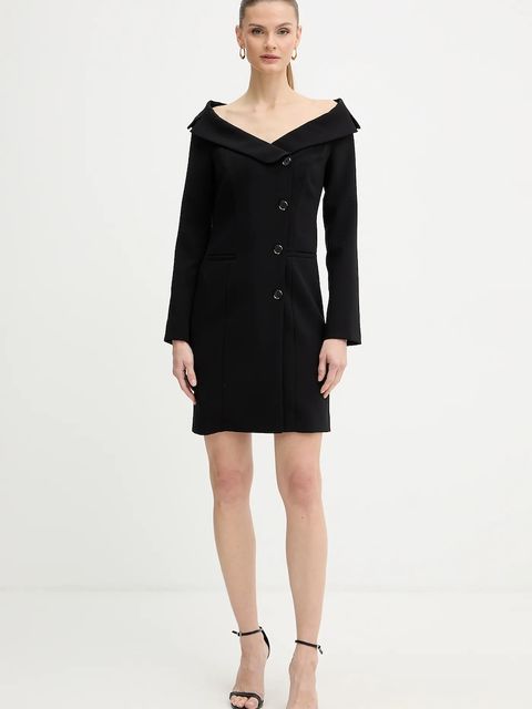 Pinko sukienka kolor czarny mini dopasowana 106139 A304 - zdjęcie produktu nr 2