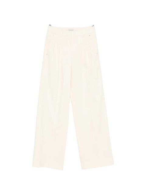 Moncler pocket pleated trousers - Neutrals - zdjęcie produktu nr 1
