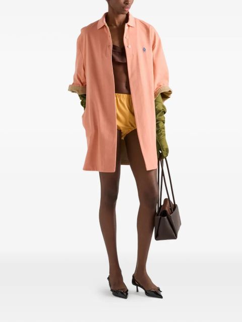 Prada crepe de chine top - Brown - zdjęcie produktu nr 2