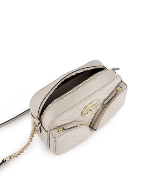 Gucci small GG Marmont shoulder bag - Neutrals