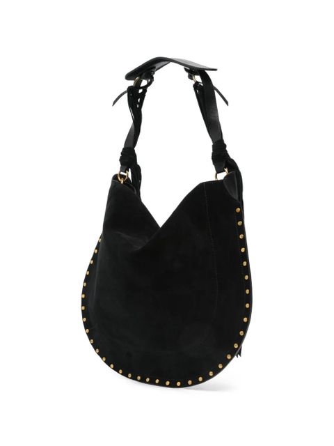 ISABEL MARANT Oskan stud-embellished hobo bag - Black