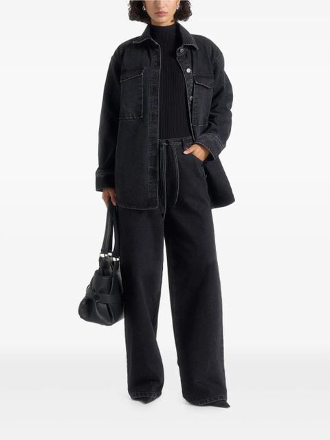 Manière De Voir denim shirt - Black - zdjęcie produktu nr 2