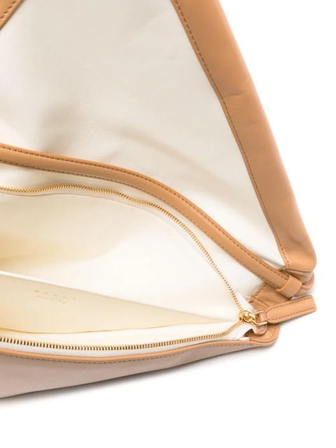 Marni Prisma Triangle shoulder bag - Neutrals