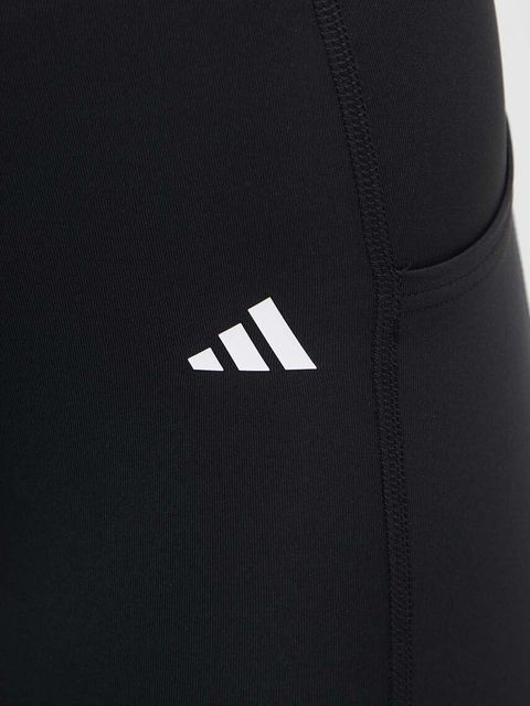adidas Performance legginsy treningowe Optime kolor czarny gładkie IQ2688