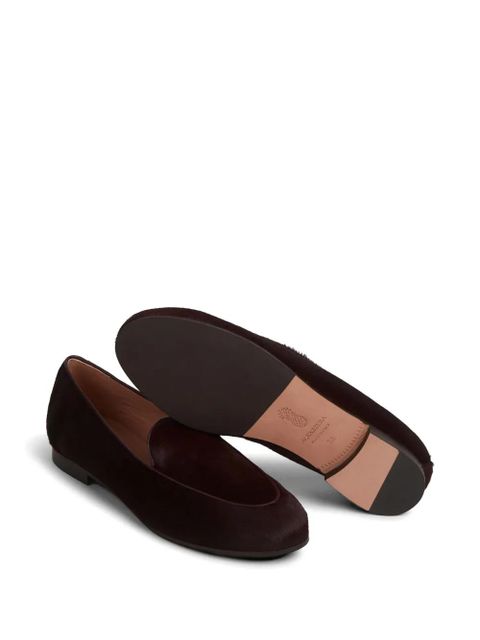 Aquazzura round-toe loafers - Brown