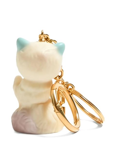 Valentino Garavani Le Chat de la Maison keyring - Brown