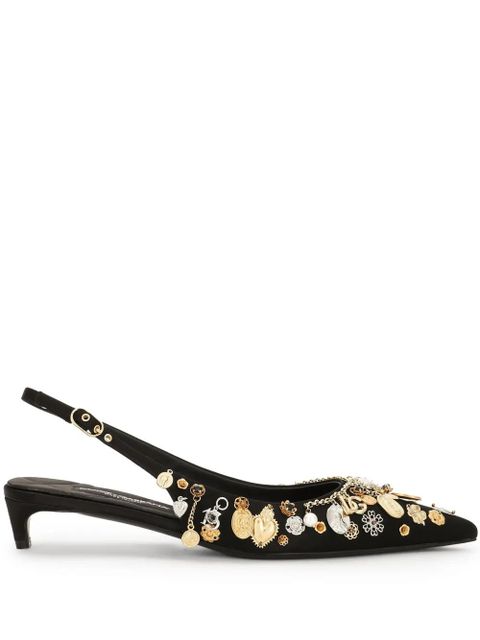 Dolce & Gabbana slingback pumps - Black - zdjęcie produktu nr 1