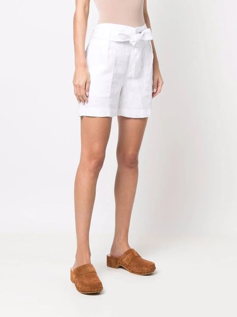 Lauren Ralph Lauren Daviana tied shorts - White