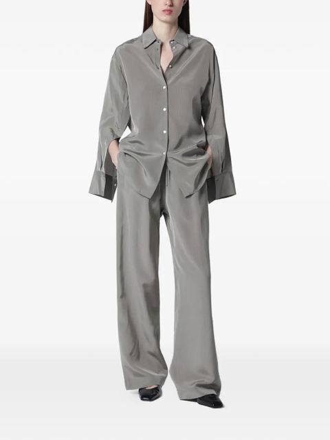 Róhe striped trousers - Grey