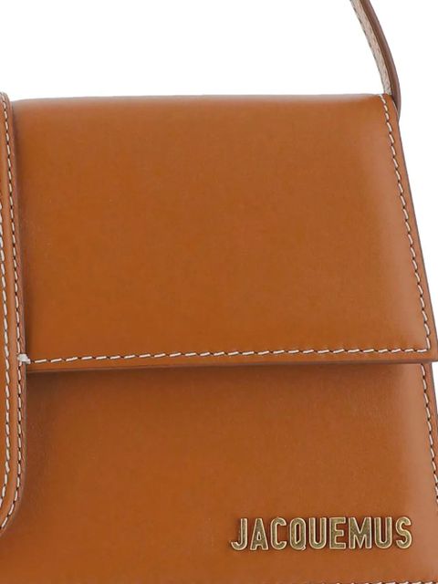 Jacquemus The Long Bambino leather flap-closure shoulder bag - Brown