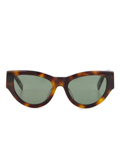 Saint Laurent Eyewear cat-eye frame sunglasses - Brown - zdjęcie produktu nr 1