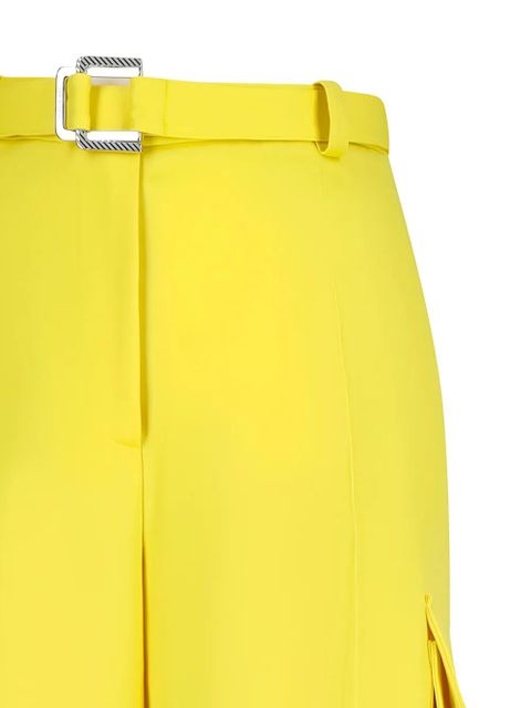 The Attico belted cargo trousers - Yellow