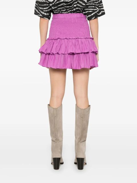 MARANT ÉTOILE Naomi mini skirt - Purple - zdjęcie produktu nr 2