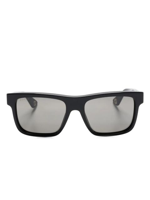 Gucci Eyewear square-frame sunglasses - Black - zdjęcie produktu nr 1
