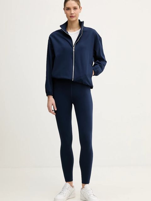 Joseph Ribkoff legginsy damskie kolor granatowy gładkie 261625