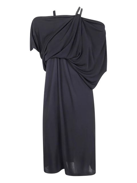TOM FORD draped dress - Black - zdjęcie produktu nr 1