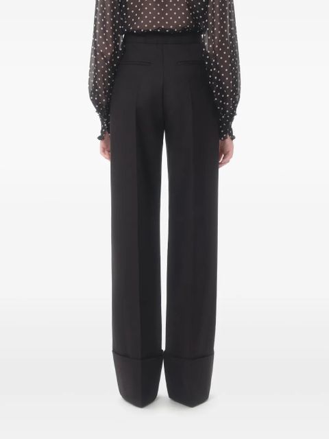 Valentino Garavani virgin wool trousers - Black