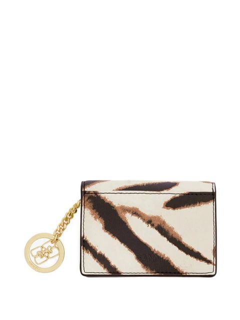GANNI Bou zebra-print wallet - Neutrals - zdjęcie produktu nr 2