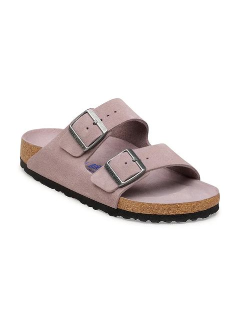 Birkenstock klapki zamszowe Arizona - zdjęcie produktu nr 1