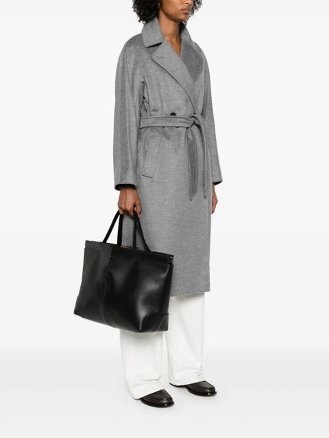 Tod's medium leather tote bag - Black - zdjęcie produktu nr 2