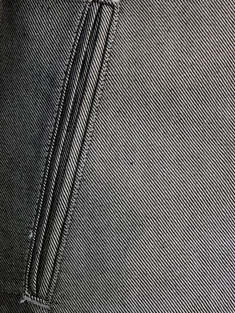 Calvin Klein Jeans spódnica jeansowa kolor szary mini prosta LV047E716G