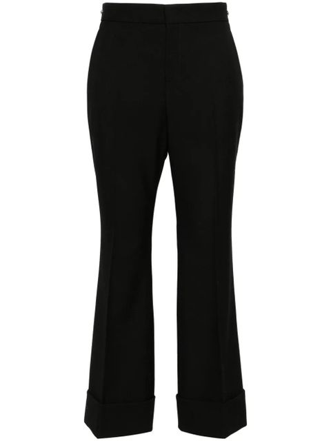 Gucci mid-rise tailored wool trousers - Black - zdjęcie produktu nr 1