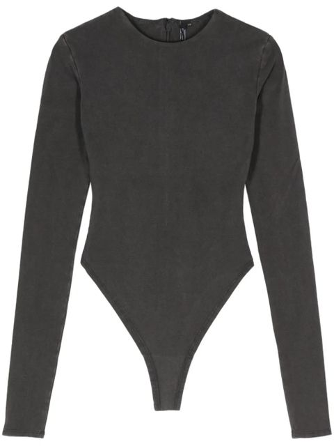 ENTIRE STUDIOS round-neck jersey bodysuit - Black - zdjęcie produktu nr 1