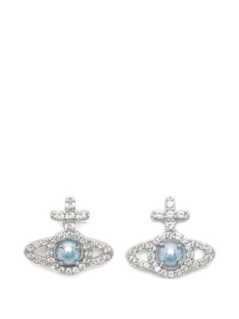 Vivienne Westwood Olympia earrings - Silver - zdjęcie produktu nr 1