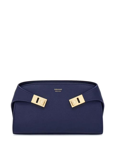 Ferragamo mini Hug cross body bag - Blue - zdjęcie produktu nr 1