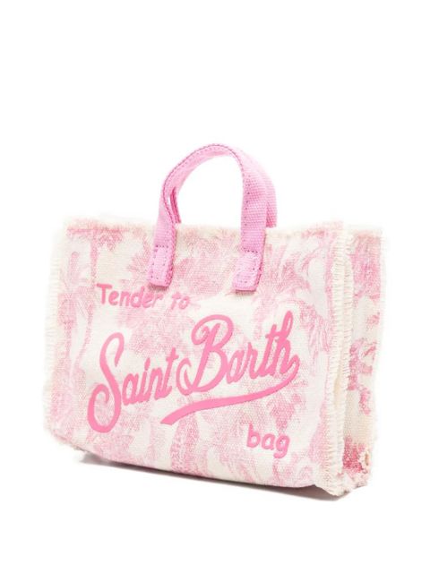 MC2 Saint Barth frayed phone bag - Pink