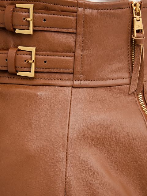 Elisabetta Franchi spódnica skórzana