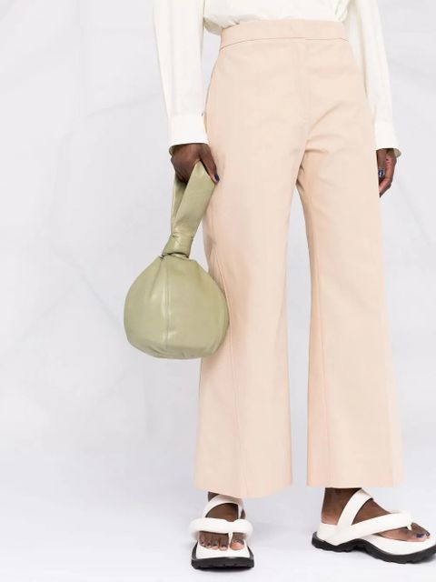 Jil Sander straight-leg cotton trousers - Neutrals