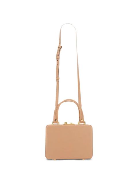 Gianvito Rossi Valì leather tote bag - Neutrals