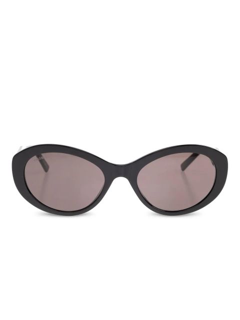Balenciaga Eyewear oval-frame sunglasses - Black - zdjęcie produktu nr 1